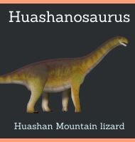 Huashanosaurus, Huashan Mountain lizard