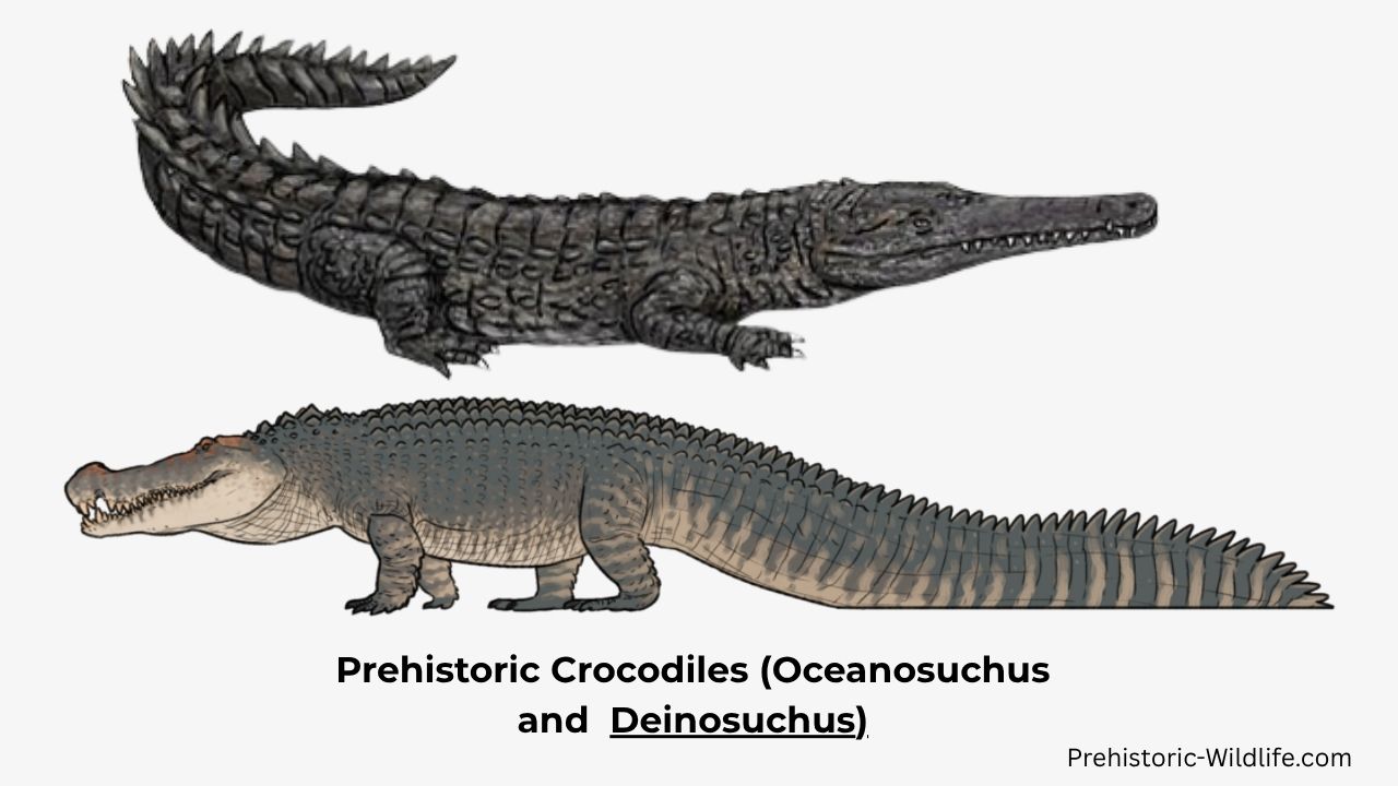 Prehistoric Crocodiles (Oceanosuchus and Deinosuchus)